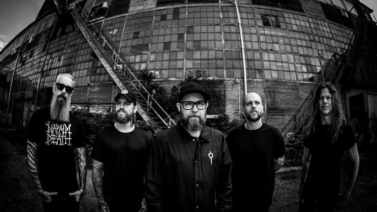 In Flames spelar på Stora Scenen på Liseberg.