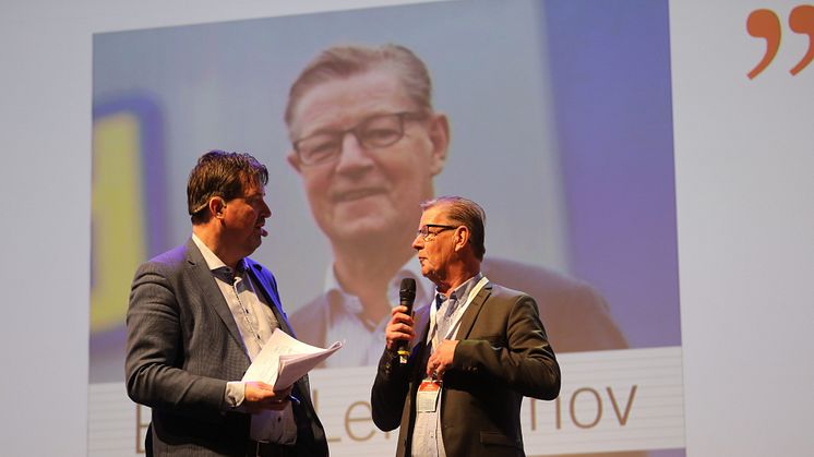 Boris Lennerhov vinner pris som årets Falkenbergare, Fotograf: Martin Falo Johansson 
