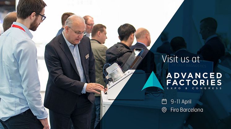 We help you predict the future – come and meet us at Advanced Factories in Barcelona!