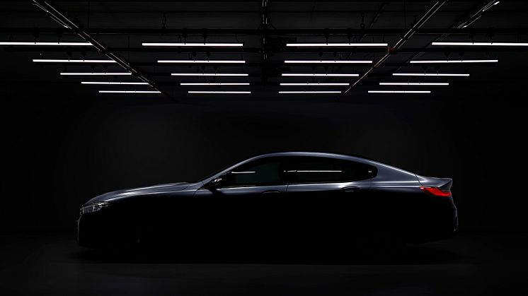 Nya BMW 8-serie Gran Coupé – här är första glimten