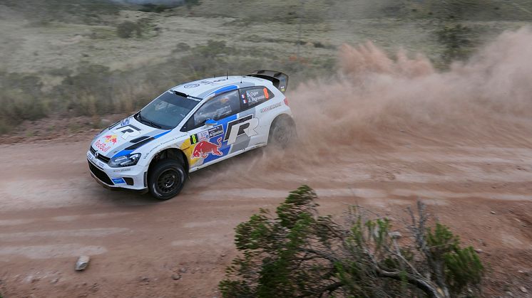Två pallplatser för Volkswagen i Rally Argentina 
