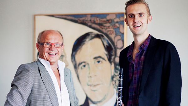 Anders Walls Stiftelser finansierar Christian Lindbergs klarinettkonsert för Emil Jonason