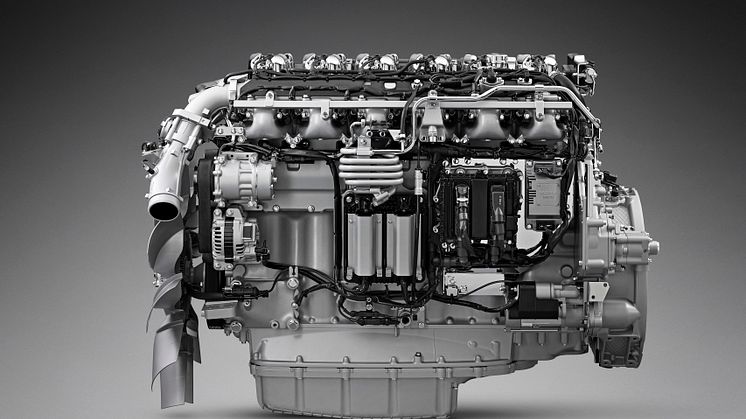Scania 13-Liter-Gasmotor