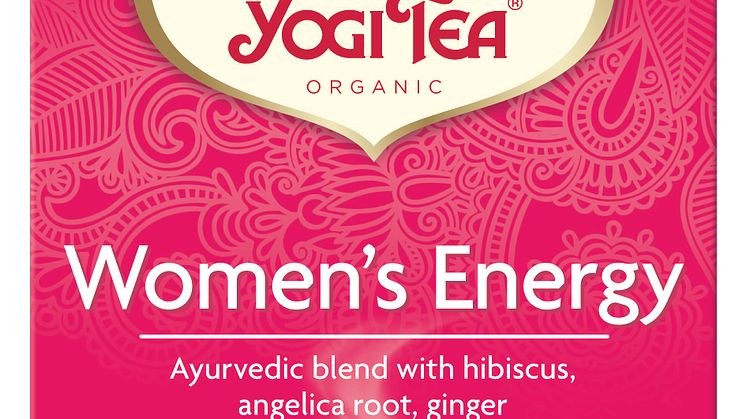 Yogi Tea Women´s Energy poser økologisk