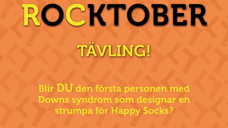 Du missar väl inte vår tävling tillsammans med Happy Socks!