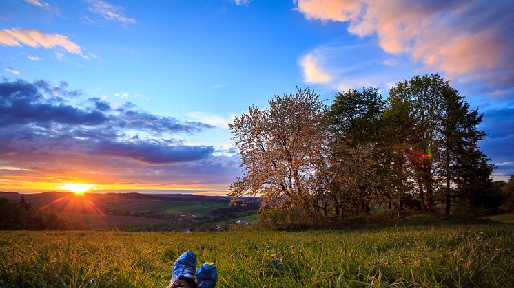 Naturidylle im Erzgebirge 