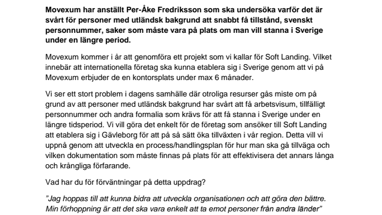 Välkommen Per-Åke!