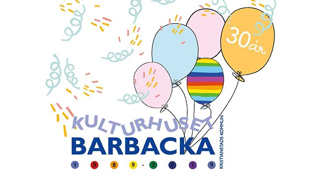 I höst blir det jubileum på Kulturhuset Barbacka!