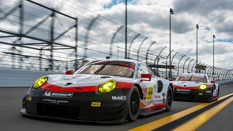Porsche 911 RSR in Daytona