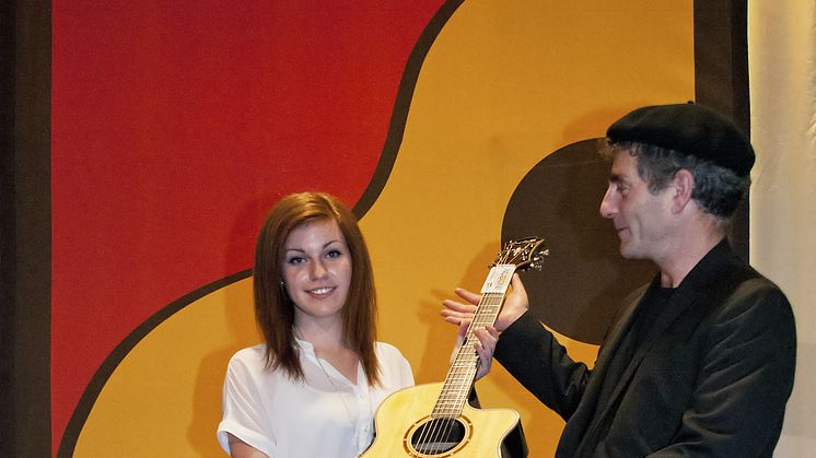 Gabriella Quevedo vann Finalen på  Konsert Unga förmågor 2012