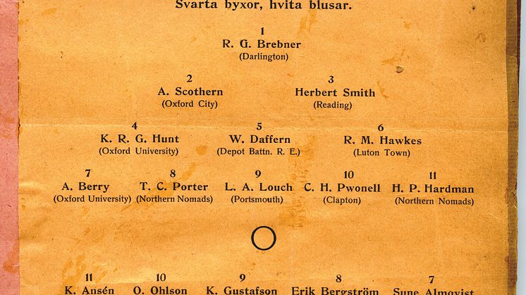 Matchprogram 1908