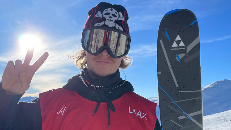 Isak Davidsson slog till med personbästa på världscupen i Laax, Schweiz.