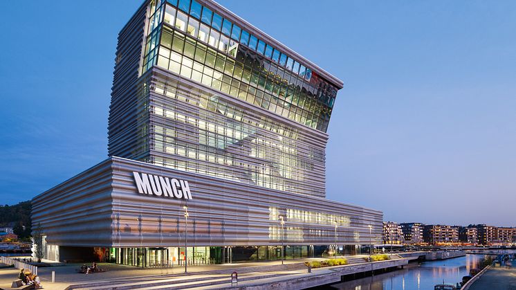 MUNCH i Bjørvika. Foto Einar Aslaksen