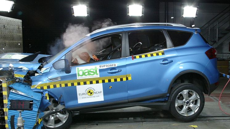 FORD KUGA BÄST PÅ KROCKSÄKERHET I CROSSOVERKLASSEN ENLIGT EURO NCAP