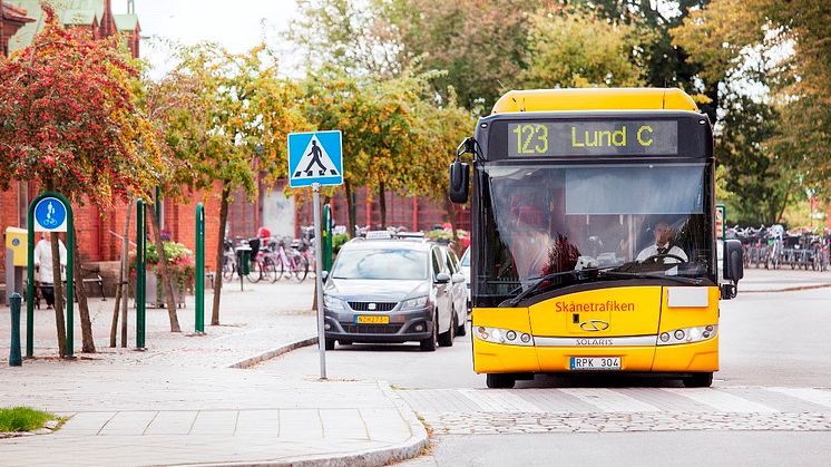 Fler tar bussen mellan Kävlinge och Lund