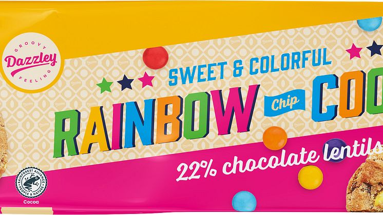 Dazzley Rainbow Cookies