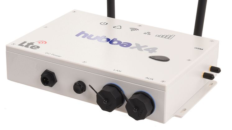 Hubba X4 Global is the first multiband, multi-protocol, dual SIM, LTE data router specifically designed for the maritime sector. 