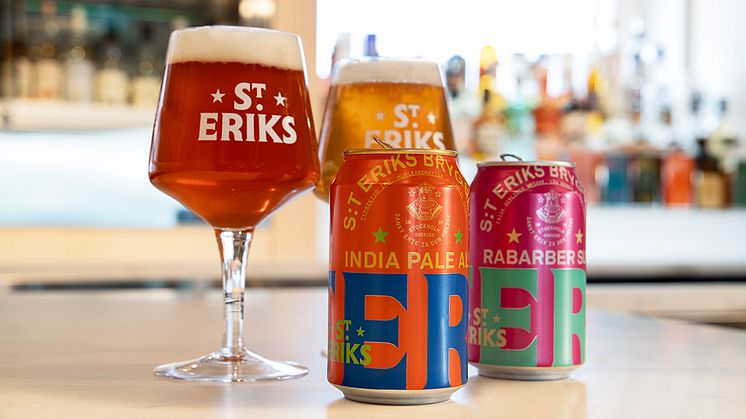 S:t Eriks Bryggeri byter förpackning på sina storsäljare