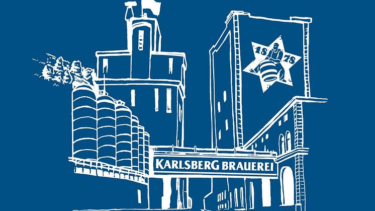 Karlsberg Brauereiskizze