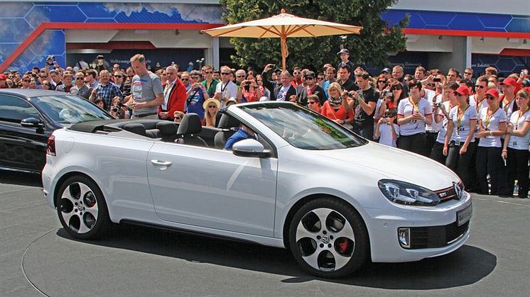 Nya sportiga modeller från Volkswagen på GTI-träffen vid Wörthersee
