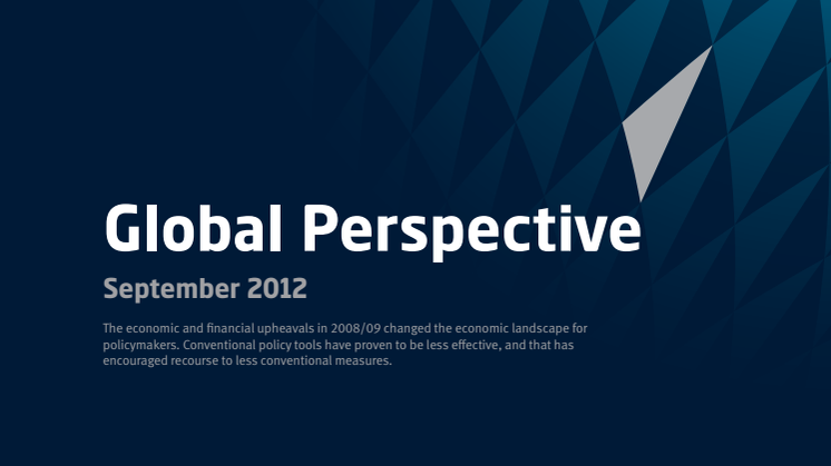 Tuffa tider för beslutsfattare - Global Perspective september 2012