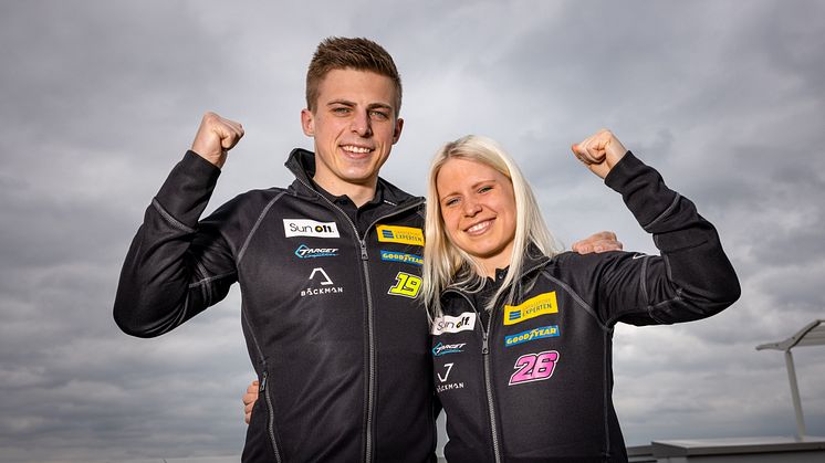 Andreas och Jessica Bäckman är laddade för säsongspremiären av WTCR på Nürburgring denna helg. Foto: FIA WTCR (Fria rättigheter att använda bilderna)