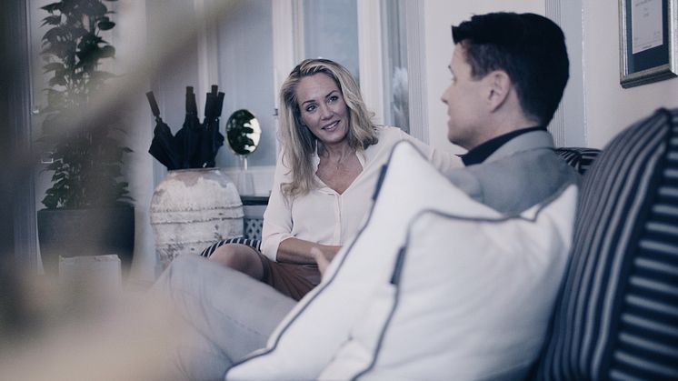 Lisa Gunnarsson, Nordenchef på LinkedIn och Peter Hellgren, vd på Consid.