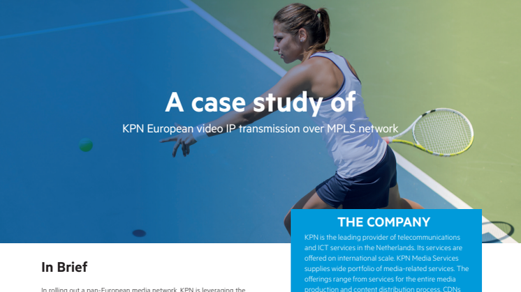 KPN - Customer case study