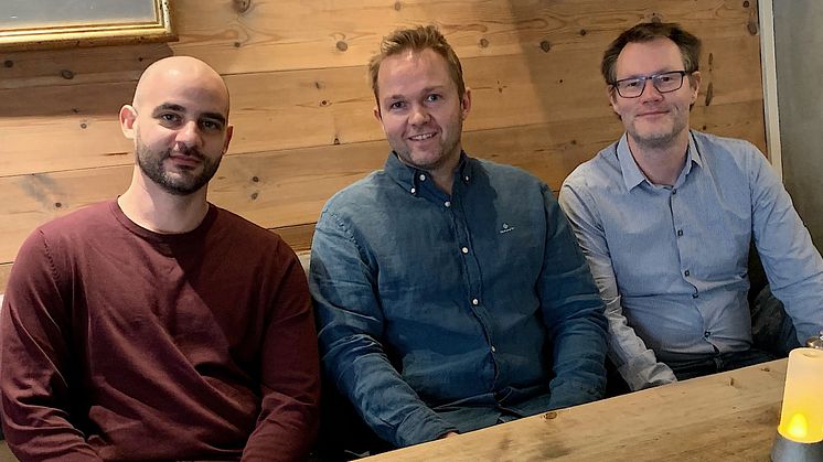 Teamet i  Omen Technologies, nytt bolag i Chalmers Ventures Accelerator