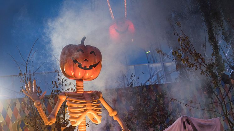 Halloween i Friheden åbner d. 10. oktober. Foto: Tivoli Friheden. 