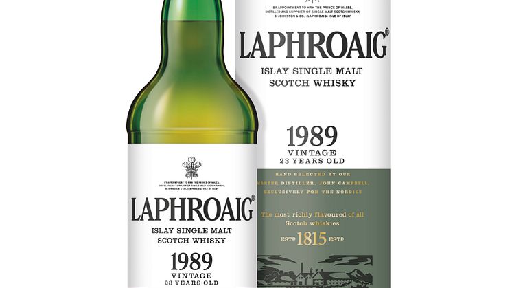 Laphroaig lanserar exklusiv nyhet för Norden