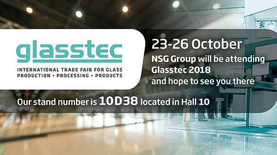 NSG Group ställer ut på Glasstec 2018 i Düsseldorf