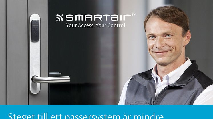 Steget till ett passersystem är mindre än någonsin med SMARTair™ Genesis från ASSA