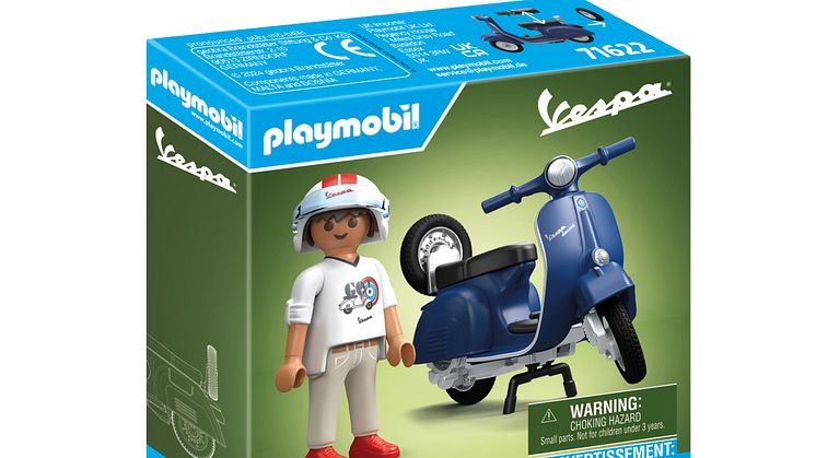 1969 Vespa 150 Sprint Veloce, Blau (71622) von PLAYMOBIL