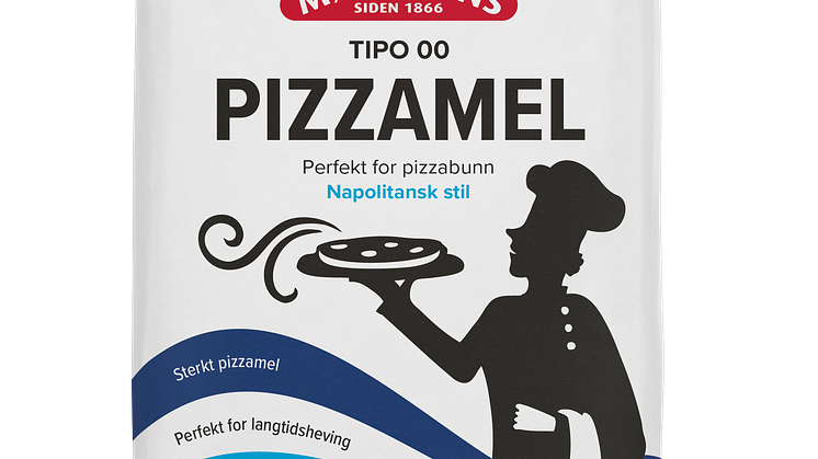 Mollerens Pizzamel tipo 00 napolitansk 3D mockups front