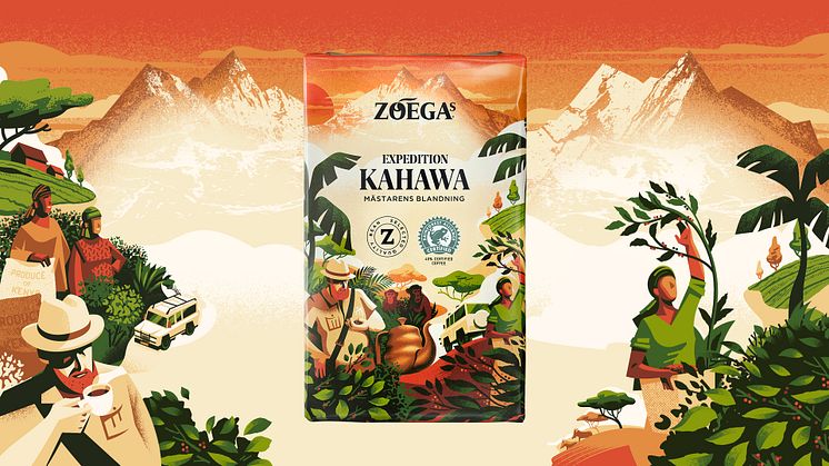 ZOÉGAS EXPEDITION KAHAWA –uutuuskahvi juontaa juurensa kahvin alkulähteille