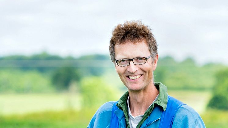 Estrellas potatisodlare, Per-Johan Påhlstorp, i den ekologiska odlingen. 