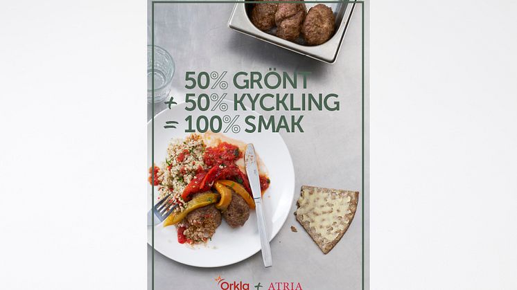 Atria Foodservice och Orkla FoodSolutions krokar arm för att tillsammans hjälpa våra kunder på vägen till det klimatkloka köket.