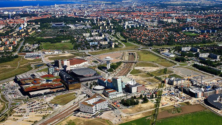 Vinnaren av markanvisningstävlingen får utforma den sista pusselbiten av centrumområdet i Hyllie. Foto: Perry Nordeng