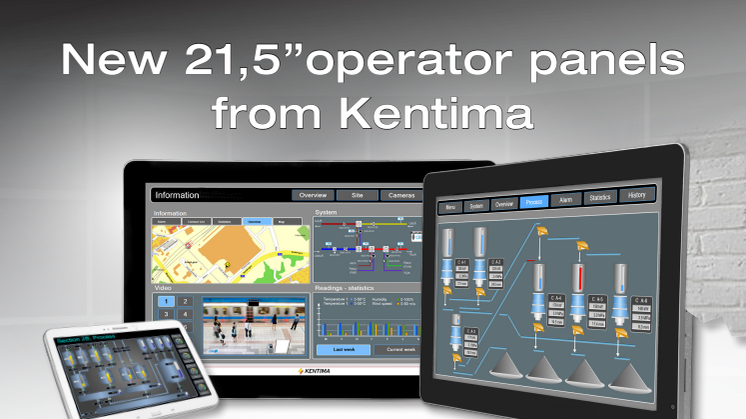 Product Information for WideQuick HMI Panel H621 and H721 in English