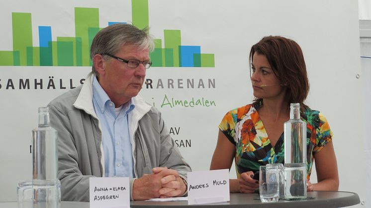Andres Muld, Nationellt Renoveringscentrum och Anna Bellman, moderator