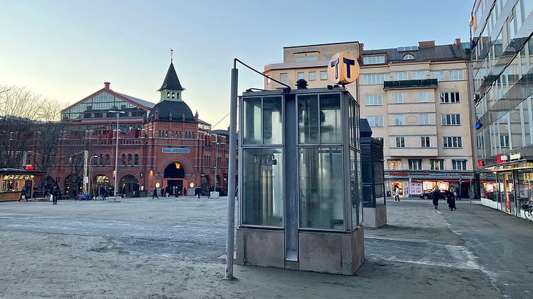 SL har rustat Östermalmstorgs tunnelbanestation för 50 år framåt