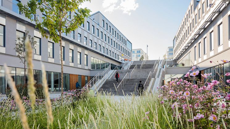 Campus Albano i Stockholm. Foto: Jesper Orrbeck.