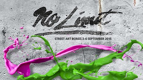 This is the line up for No Limit Street Art, Borås Sweden 2015