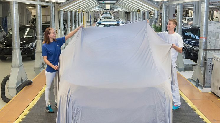 Nya Volkswagen Tiguan firar sin världspremiär på bilsalongen i Frankfurt