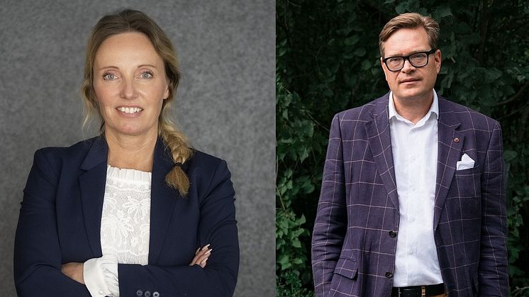 Anna Nordkvist Generalsekreterare för Svensk Bilsport och FIA Vice President Sport Europe och Anders Ydstedt, ordförande i KAKs expertråd.