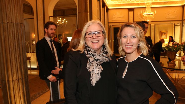 Katarina Saalo, Business Sweden och Susannes W Lindström, North Sweden Cleantech
