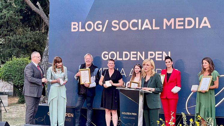 Golden Pen Media Award Blog Social media