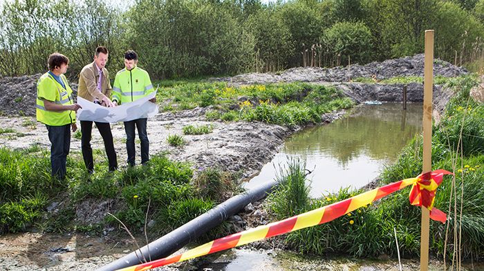 Nu börjar vi sanera efter Törsjöläckan