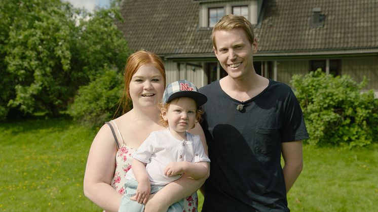 Sara, Tomas och Melker är årets vinnare av Sveriges Fulaste Trädgård